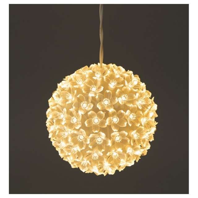 Sfera fiori 100 led bianca luce fissa euron. el-74156 - Principale