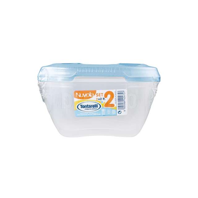 Frigo box quadrato lt.2 nuvola blu oceano tontarelli - Principale
