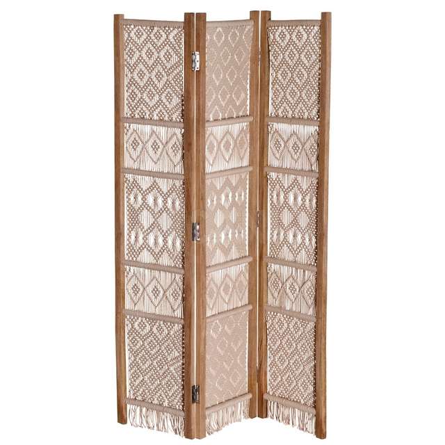 Paravento 3ante coton+leg cm123x180 - Principale