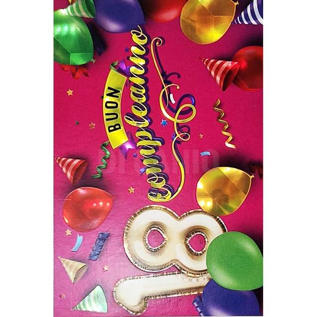 Bigliettino flash card buon compleanno - Principale