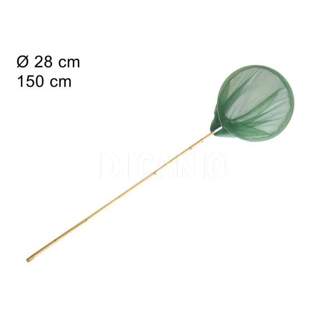 Retino 150 cm diam 28 cm manico bamboo naturale - Principale