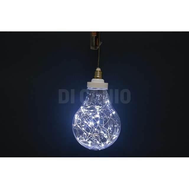 Lampadina gigante 50led batt.flash l.bianca partenope 258101474 - Principale