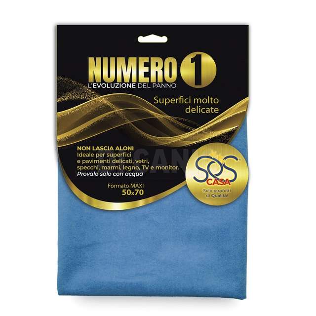 Panno numero uno cm.50x70 - Principale