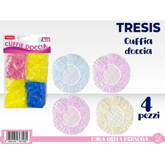 Cuffia doccia 4 pezzi - Principale