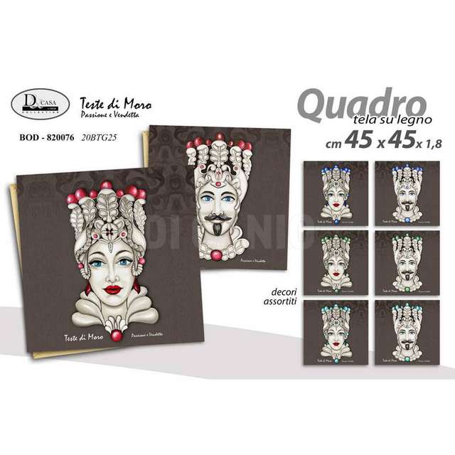 Quadro cm.45x45x1.8 assortito - Principale