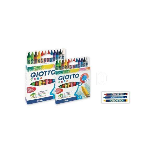 Astuccio 12 giotto cera fila - Principale