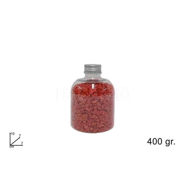 Pietrisco profumato in bottiglietta 400gr mela e cannella - Principale