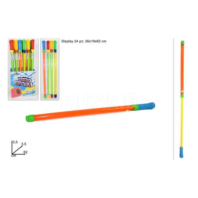 Tubo spara acqua in display - Principale