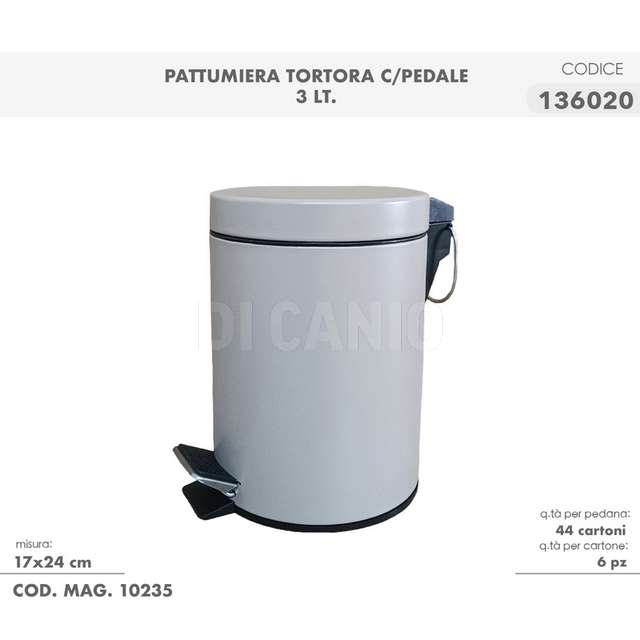 Pattumiera tortora lt.3 - Principale