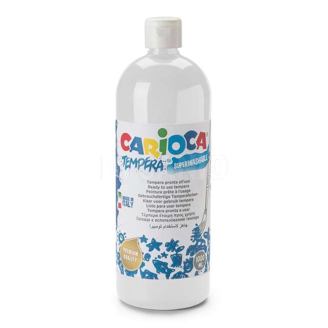 Tempera pronta 1000ml bianco carioca - Principale
