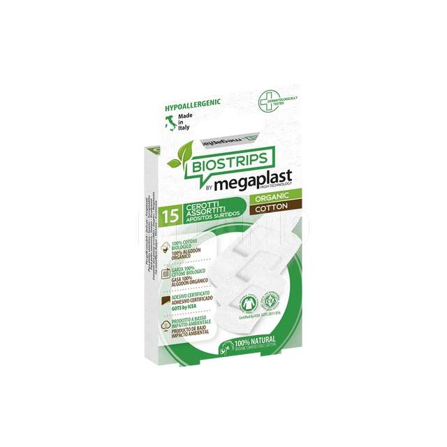 Cerotti bio 15 pz assortiti eco compostabile megaplast - Principale