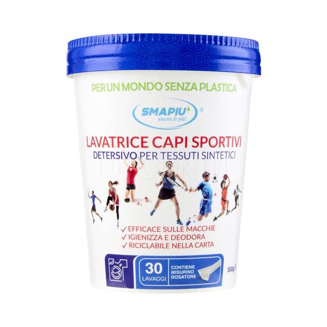 Smapu detersivo capi sportivi barattolo500 gr. - Principale