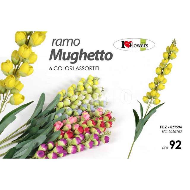 Ramo mughetto cm.92 assortito - Principale