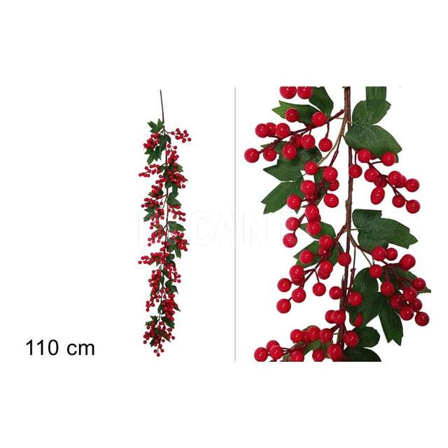 Ghirlanda con bacche 110 cm - Principale
