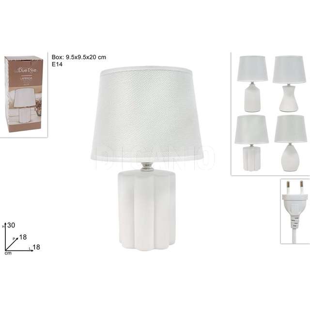 Lume cm.30 bianco 4 assortito - Principale