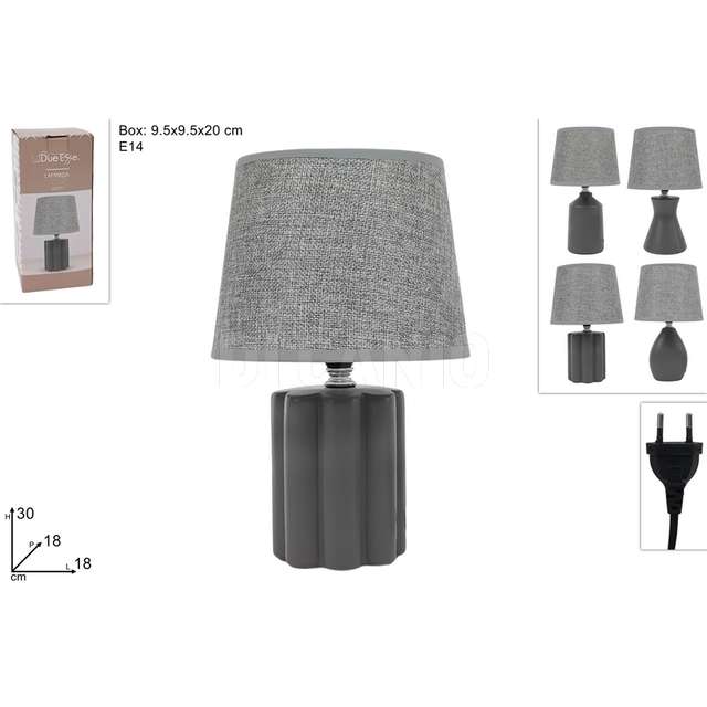 Lume cm.30 grigio 4 assortito - Principale