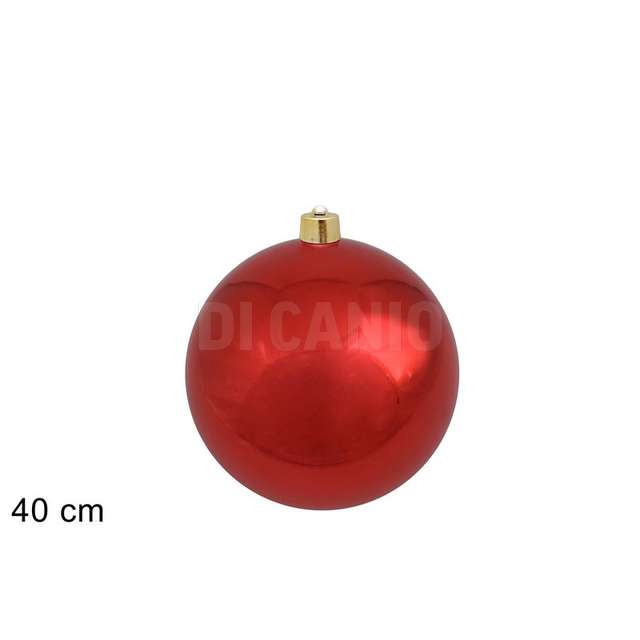 Palla 40 cm. lucida rossa - Principale