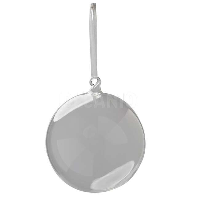 Pallina di natale dm.12 cm. clear - Principale