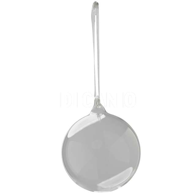 Pallina di natale dm.8 cm. clear. - Principale