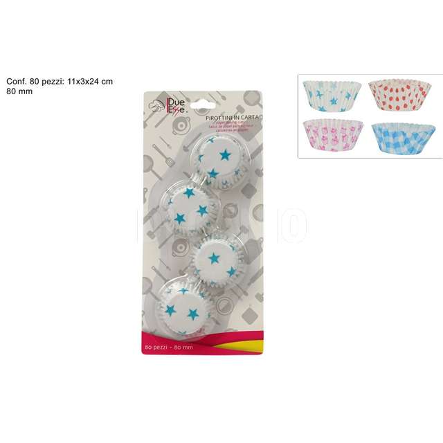 Pirottine dolci carta 80 pz - Principale