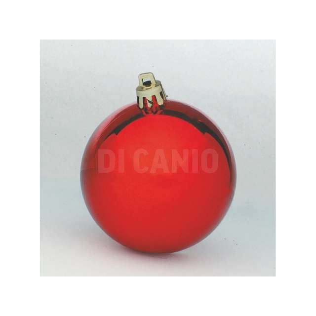 Sfera metallizata rossa mm.250 in bst - Principale