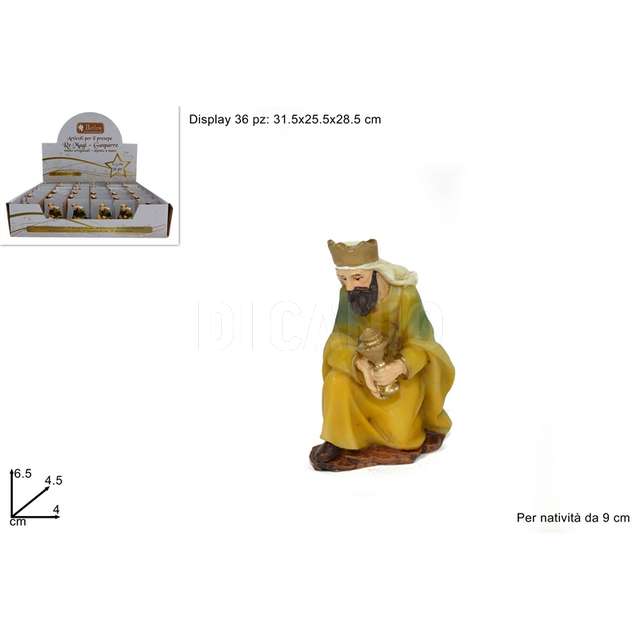 Statua gasparre per 9 cm. - Principale