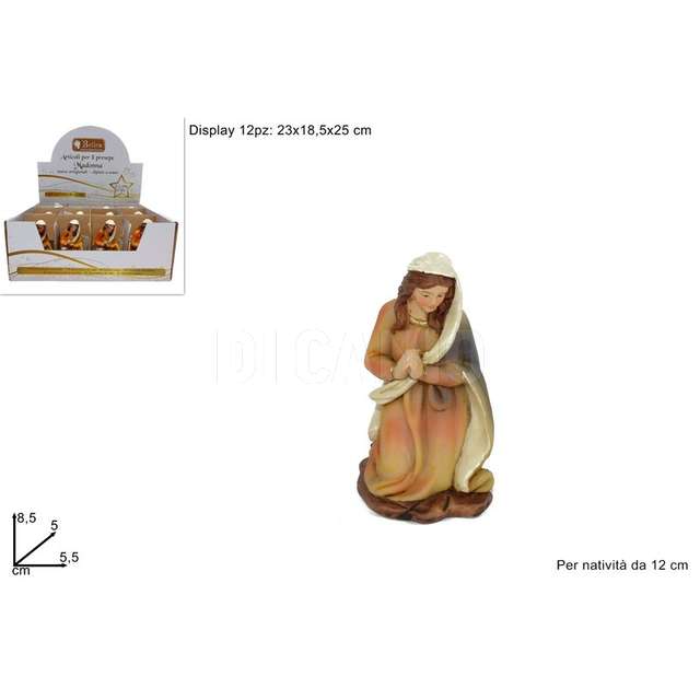Statua madonna per 12 cm. - Principale