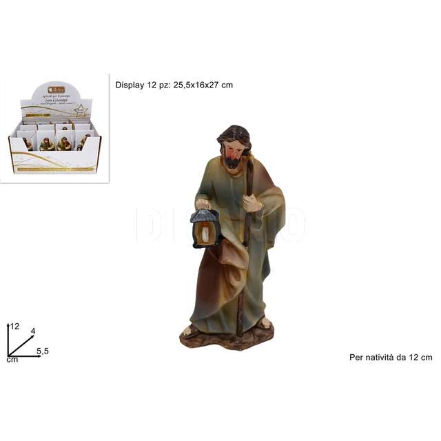 Statua san giuseppe per 12 cm. - Principale