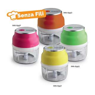 SMINUZZATORE MINI RICARICABILE SENZA FILI FUCSIA