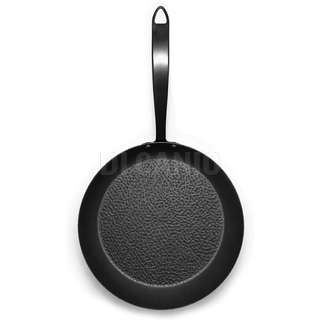 PADELLA FERRO NITRURATO 1 MANICO 1907 INX PVD NERO CM.32