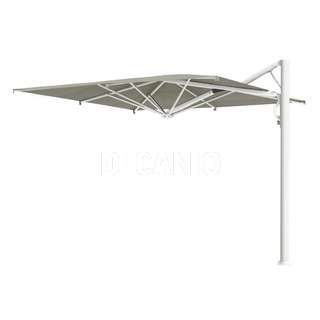 OMBRELLONE ASTRO STARWHITE 3X3 ACR TAUPERETRATTILE PALO BIANCO SISTEMA INNOVATIV