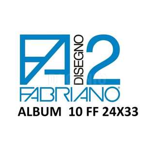 F2 ALBUM 24X33 LISCIO 10FF FABRIANO.-04204105-