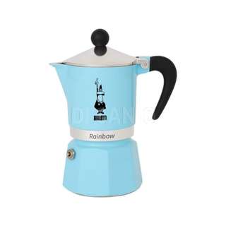 CAFFETTIERA RAINBOW 3 IZ CELESTE BIALETTI