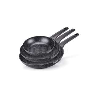 SET PADELLE CM.20+24+28 FORMIDABILE STONE INDUZIONE MONETA