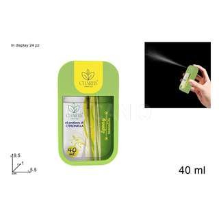SPRAY TASCABILE PROFUMATO CITRONELLA 40ML