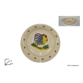 COPPA MELAMINA GALLO CM.30.50X7.5